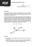 LABORATORY Equilibrium