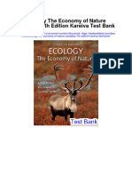 Ebook Ecology The Economy of Nature Canadian 7Th Edition Kareiva Test Bank Full Chapter PDF