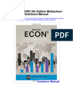 Ebook Econ Macro 5Th Edition Mceachern Solutions Manual Full Chapter PDF