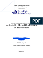 Electrohidrodinámica de Microsistemas