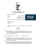 Perjanjian Kerja Izzaky - Id