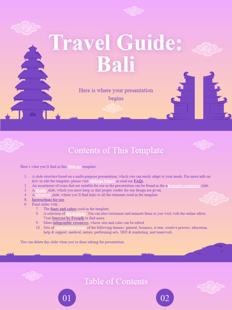 Travel Guide Bali | PDF | Planets | Bali