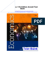 Ebook Economics 11Th Edition Arnold Test Bank Full Chapter PDF