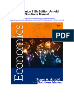 Ebook Economics 11Th Edition Arnold Solutions Manual Full Chapter PDF