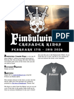 Fimbulwinter 2024 Crusader Kings Packet