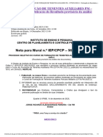 Intranet PMBA - CURSO DE FORMAÇÃO DE TENENTES AUXILIARES PM - CFTAPM 2023.2 - Publicação Do Resultado Provisório Da Análise Dos Documentos