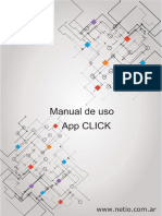 Manual de Usuario Click APP de Netio.