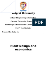 Plant Design Chapter-2