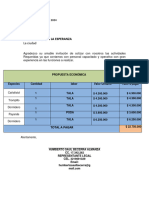 Cotizacion Humberto Saul Becerra