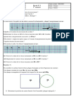 Etablissement Meryem Privé Année Scolaire: 2021/2022 Matière: Physique Et Chimie Durée: 2 Heures Prof: Mostafa Elquablaoui Classe: TCSF 1