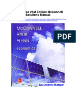 Ebook Economics 21St Edition Mcconnell Solutions Manual Full Chapter PDF