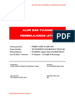 Kelas 4 Alur Tujuan Pembelajaran (ATP)