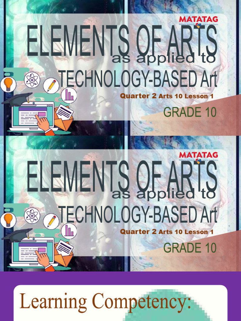 Elements of Technology-Based Art | PDF | Illustration | Paintings