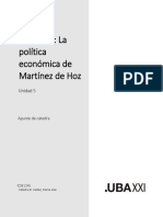 ICSE B - 2023 - Actividad Política Económica Martínez de Hoz
