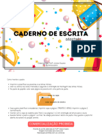 Caderno de Escrita Adaptado (Revisado)