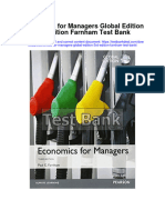 Ebook Economics For Managers Global Edition 3Rd Edition Farnham Test Bank Full Chapter PDF