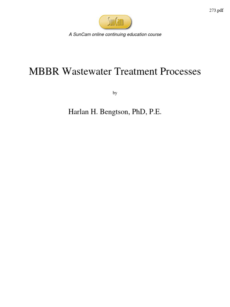 MBBR Wastewater Treatment Processes | PDF | Sewage Treatment ...