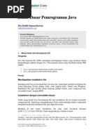 Download Dasar-Dasar Pemrograman Java by api-3806259 SN7038759 doc pdf