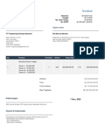 INVOICE - Termin II Pak Marcus