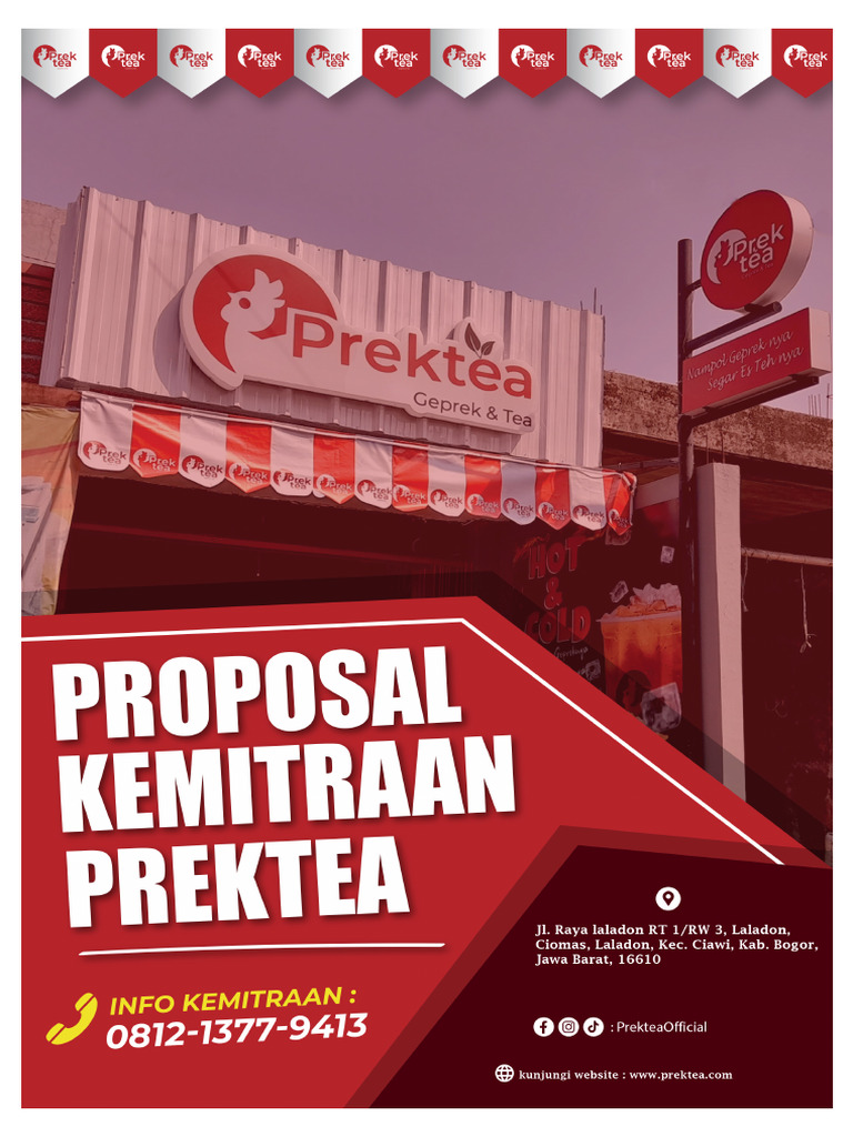 Proposal Kemitraan Prektea | PDF