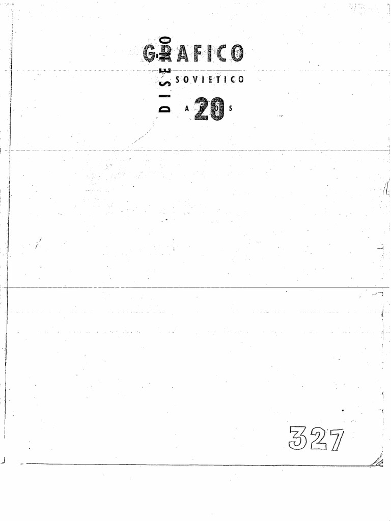 Dise+ o Gr+áfico Sovietico 20a+ Os (Scan) | PDF
