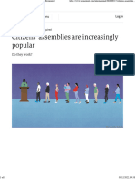 Citizens Assemblies Are Increa Singly Popular The Economist