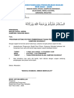 NOTIS Surat Jemputan Gotong Royong - 12032023 - Masjid TG Bako