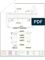 Long Section of T-Beam (Workshop)