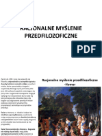 Racjonalne Myślenie Przedfilozoficzne