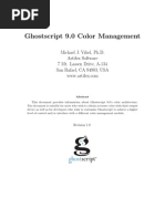 GS9 Color Management