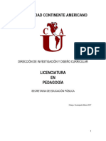 Licenciatura en Pedagogia