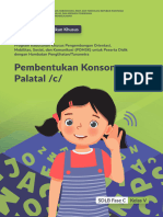 Modul Ajar Progsus Dengan Hambatan Pendengaran - Tunarungu - Pembentukan Konsonan Palatal - C - Fase C