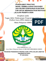 Disajikan Pada Tugas Akhir Pelaksanaan Program Pendidikan Profesi Guru (PPG) Dalam Jabatan Mata Pelajaran KIMIA