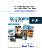 Ebook Economics Today The Macro 17Th Edition Roger Leroy Miller Test Bank Full Chapter PDF