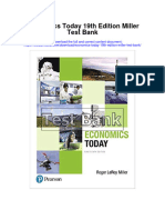 Ebook Economics Today 19Th Edition Miller Test Bank Full Chapter PDF
