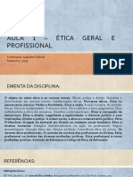 Aula 1 - Ética Geral e Profissional - Facunicamps