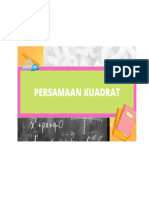 Modul 2 Persamaan Kuadrat