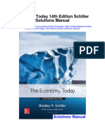 Ebook Economy Today 14Th Edition Schiller Solutions Manual Full Chapter PDF