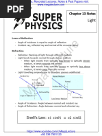 C13 Light Notes