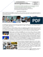 Guia 1 Grado 6 Relaciones de La Tecnologia Con Otras Areas Del Conocimiento 2017 Mod