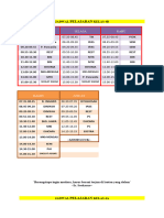 Jadwal Pelajaran Kelas 4