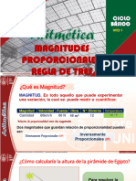 S2 - 5° - Magnitudes Proporcionales-Regla de Tres