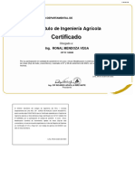 Mendoza Vega Ronal Certificado