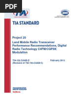 TIA-102.CAAB-D Performance Recommendations Digital Radio Technology C4FM-CQPSK Modulation