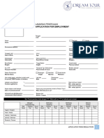 Form Aplikasi Lamaran Calon Karyawan DT