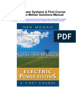 Ebook Electric Power Systems A First Course 1St Edition Mohan Solutions Manual Full Chapter PDF