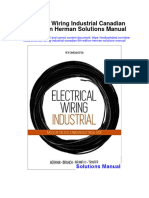 Ebook Electrical Wiring Industrial Canadian 5Th Edition Herman Solutions Manual Full Chapter PDF