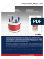 Quadplex Entry Seals CutSheet