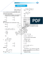 Maths Ans and Sol JEE Main 2024 Phase 1-29-01 2024 Morning