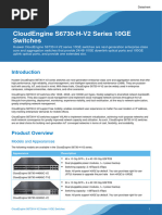 Huawei CloudEngine S6730-H-V2 Series 10GE Switches Datasheet